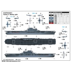 Trumpeter 1:700 USS Enterprice CV-6