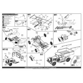 Zebrano 1:72 GAZ-4 PICK-UP / FIRST RED ARMY PICK-UP