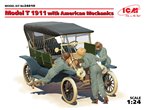ICM 1:24 Model T 1911 Touring WITH AMERICAN MECHANICS