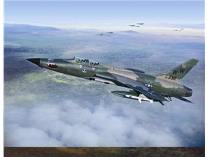 Trumpeter 01618 1/72 F-105G Thund.