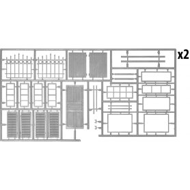 Mini Art 1:35 ACCESSORIES FOR BUILDINGS