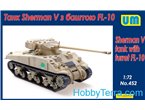 UM 1:72 Sherman V / FL-10 TURRET