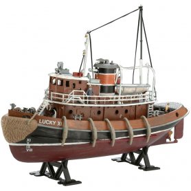 Revell 1:108 Harbour Tug Boat | MODEL SET | z farbami |