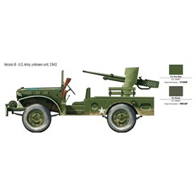 Italeri 6555 1/35 M6 Gun Motor Carriage WC-55