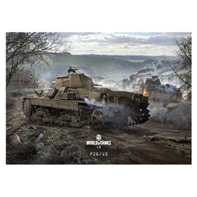 Italeri 1:35 P26/40 LIMITED EDITION / seria WORLD OF TANKS