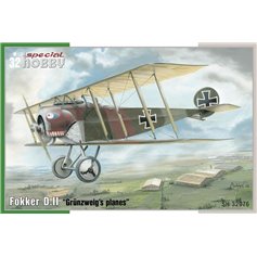 Special Hobby 1:32 Fokker D.II GRUNZWEIGS PLANES 