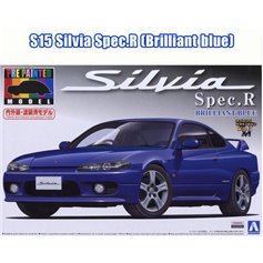 Aoshima 1:24 S15 Silvia Spec.R / BRILLIANT BLUE PREPAINTED