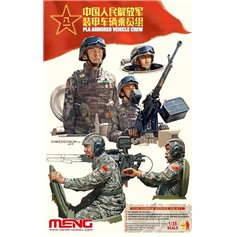 Meng 1:35 PLA ARMORED VEHICLE CREW | 5 figurines | 