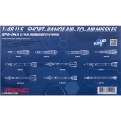 Meng SPS-043 U.S. Short-range Air-to-air Missiles