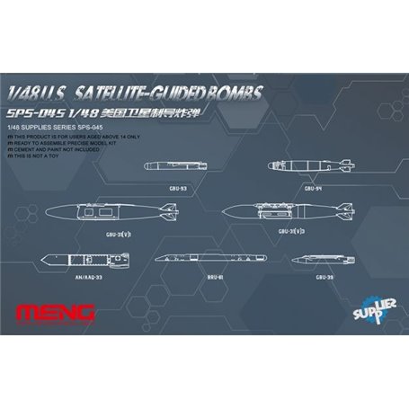 Meng SPS-045 U.S. Satellite-guided Bombs