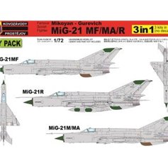 Kopro 1:72 MiG-21MF / MA / R JOY-PACK