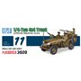 Dragon 3609 IDF 1/4-ton 4x4 Truck w/MG34