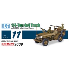 Dragon 1:35 IDF 1/4TON 4x4 TRUCK MG34