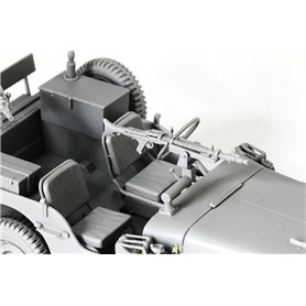 Dragon 3609 IDF 1/4-ton 4x4 Truck w/MG34