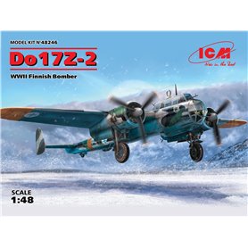 ICM 48246 Do 17Z-2 Finnish Bomber