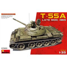 Mini Art 1:35 T-55A Model 1965 late version 