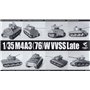 Asuka 35-043 1/35 M4A3(76)W VVSS Late