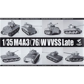 Asuka 35-043 1/35 M4A3(76)W VVSS Late