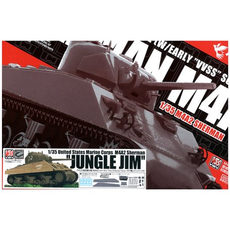 Asuka AS-002s US Marine M4A2 Sherman "Jungle Jim"