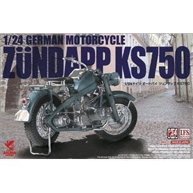 Asuka 24-006 1/24 German Motorcycle Zundapp KS750
