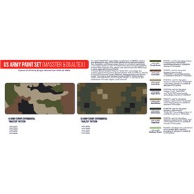 Hataka AS99 RED-LINE Zestaw farb US Army MASSTER&DUALTEX