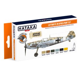 Hataka CS06.2 ORANGE-LINE Zestaw farb Luftwaffe in Africa