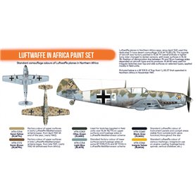 Hataka CS06.2 ORANGE-LINE Zestaw farb Luftwaffe in Africa