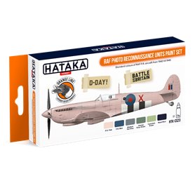 Hataka CS23 ORANGE-LINE Zestaw farb RAF Photo Reconnsissance Units