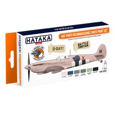 Hataka CS023 ORANGE-LINE Zestaw farb RAF PHOTO RECONNAISSANCE UNITS