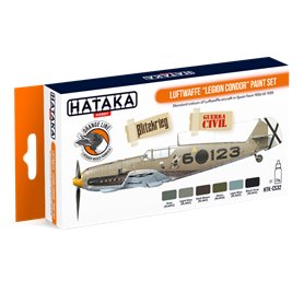 Hataka CS032 ORANGE-LINE Zestaw farb LUFTWAFFE LEGION CONDOR