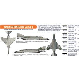Hataha CS66 ORANGE-LINE Zestaw farb Modern Luftwaffe / cz.4