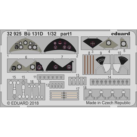 Eduard Bu 131D ICM