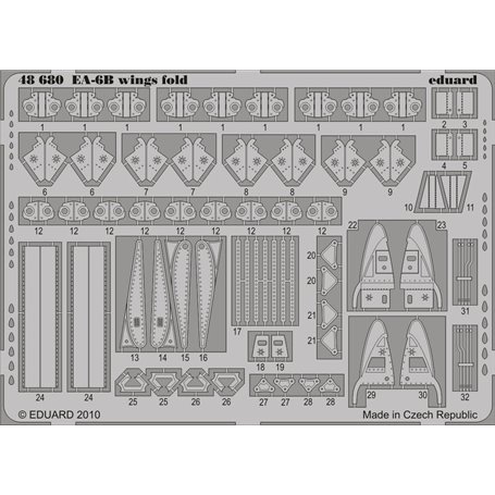 Eduard EA-6B wing fold KINETIC