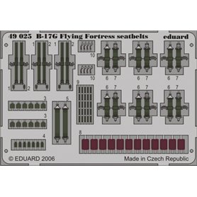 Eduard B-17G seatbelts REVELL/MONOGRAM