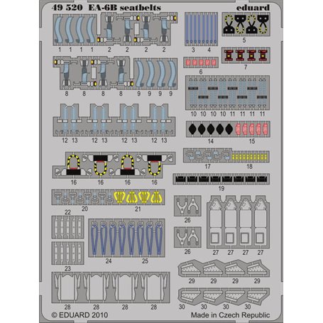Eduard EA-6B seatbelts KINETIC