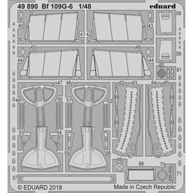 Eduard 1:48 Messerschmitt Bf-109 G-6 dla Tamiya