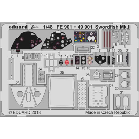 Eduard Swordfish Mk.II TAMIYA