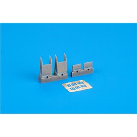 Eduard 1:72 Chłodnice do Supermarine Spitfire Mk.VIII / Mk.IX / Mk.XVI dla Eduard