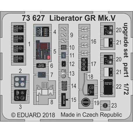 Eduard Liberator GR Mk.V upgrade set EDUARD