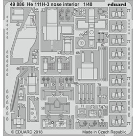 Eduard BIG ED 1:48 Heinkel He-111 H-3 dla ICM