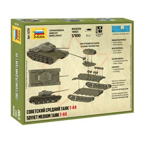 Zvezda 6238 T-44 Soviet Tank   1/100
