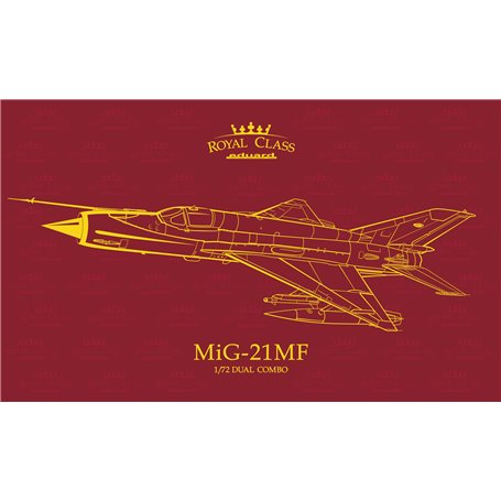 Eduard 1:72 MiG-21MF ROYAL CLASS / DUAL COMBO