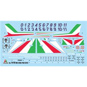 Italeri 1:72 MB-339A P.A.N. / 2018 Livery