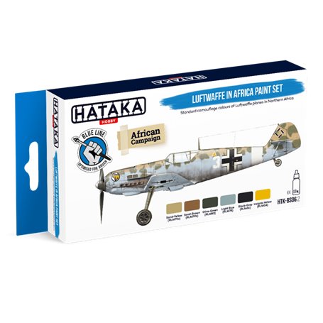 Hataka BS06.2 Luftwaffe in Africa paint set