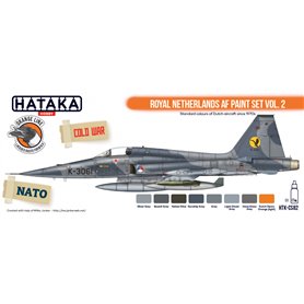 Hataka CS82 ORANGE-LINE Zestaw farb ROYAL NETHERLANDS AF / cz.2