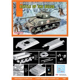 Dragon 7567 1:72 M4A3(76) w VVSS Sherman