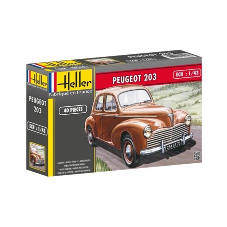 Heller 56160 Starter Set - Peugeot 203 1:43