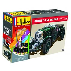 Heller 1:24 Bentley 4.5l Blower - STARTER SET - z farbami