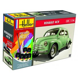Heller 56762 Starter Set - Renault 4 CV 1:24