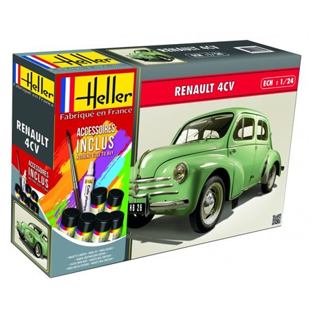 Heller 56762 Starter Set - Renault 4 CV 1:24